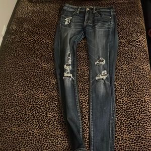 american eagle ripped jeans